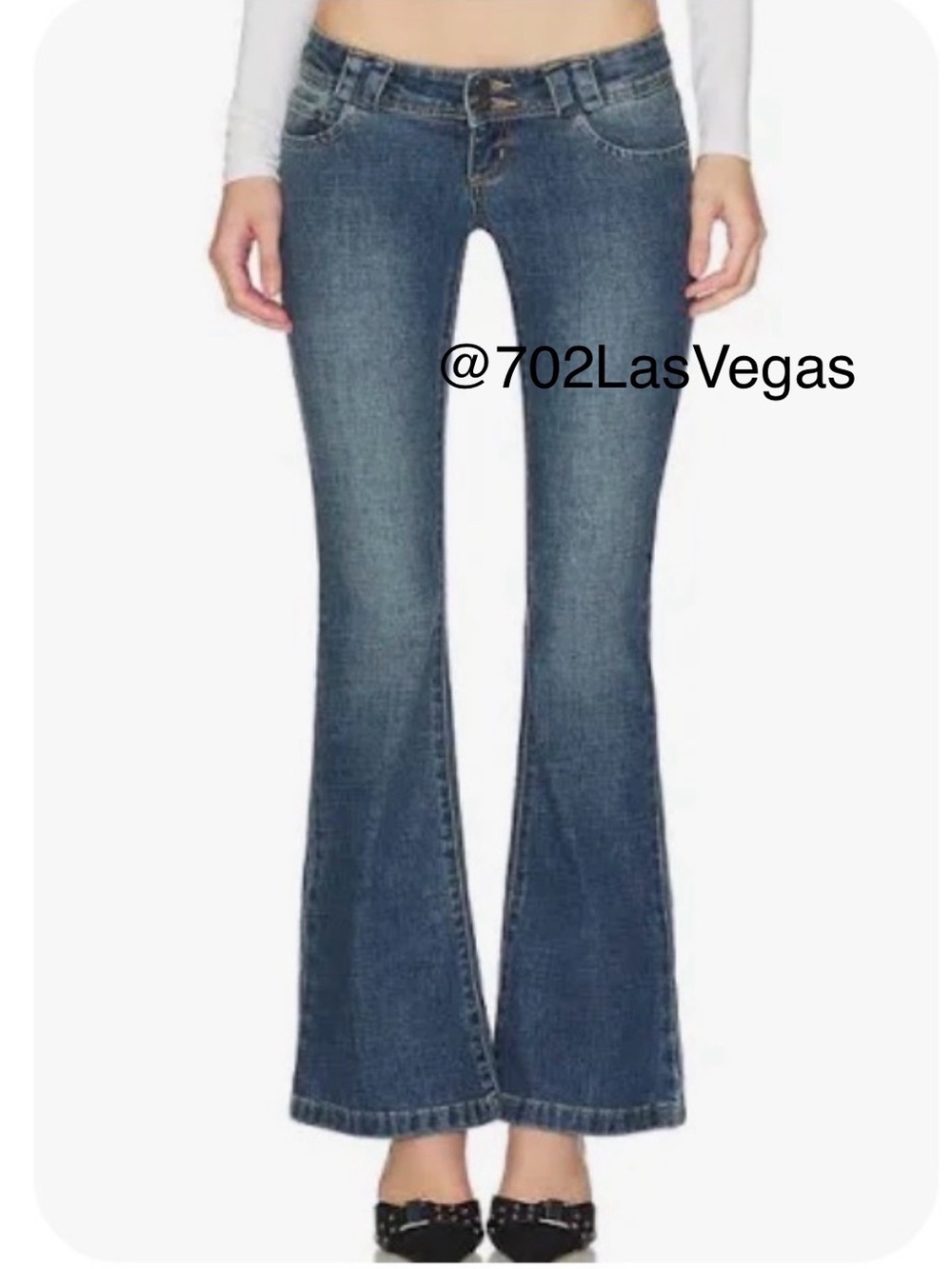 ABRAND low rise jeans